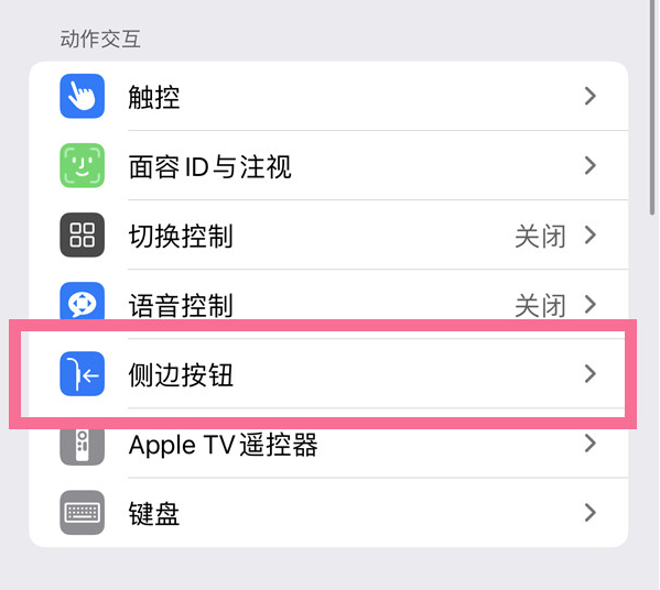 共和苹果14维修店分享iPhone14 Plus侧键双击下载功能关闭方法 