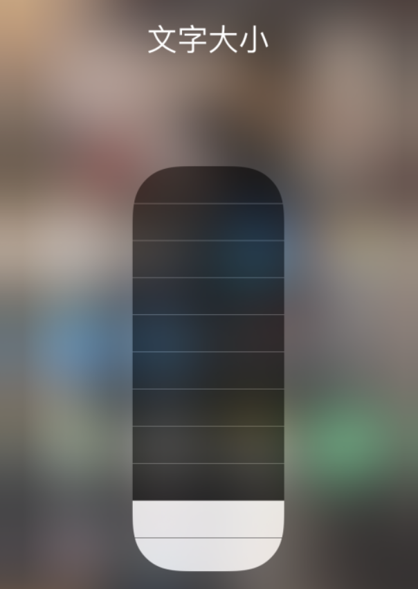 共和苹果手机维修分享小技巧：在 iPhone 控制中心快速调节字体大小 