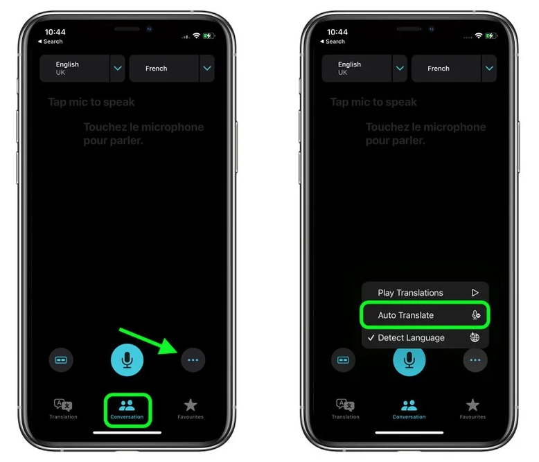 共和苹果手机维修分享iOS 15 “翻译” App 新改进 
