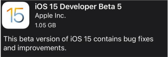 共和苹果手机维修分享如何升级到iOS15.0 beta5 