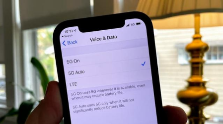 共和苹果手机维修分享iPhone 12如何打开或关闭5G网络 
